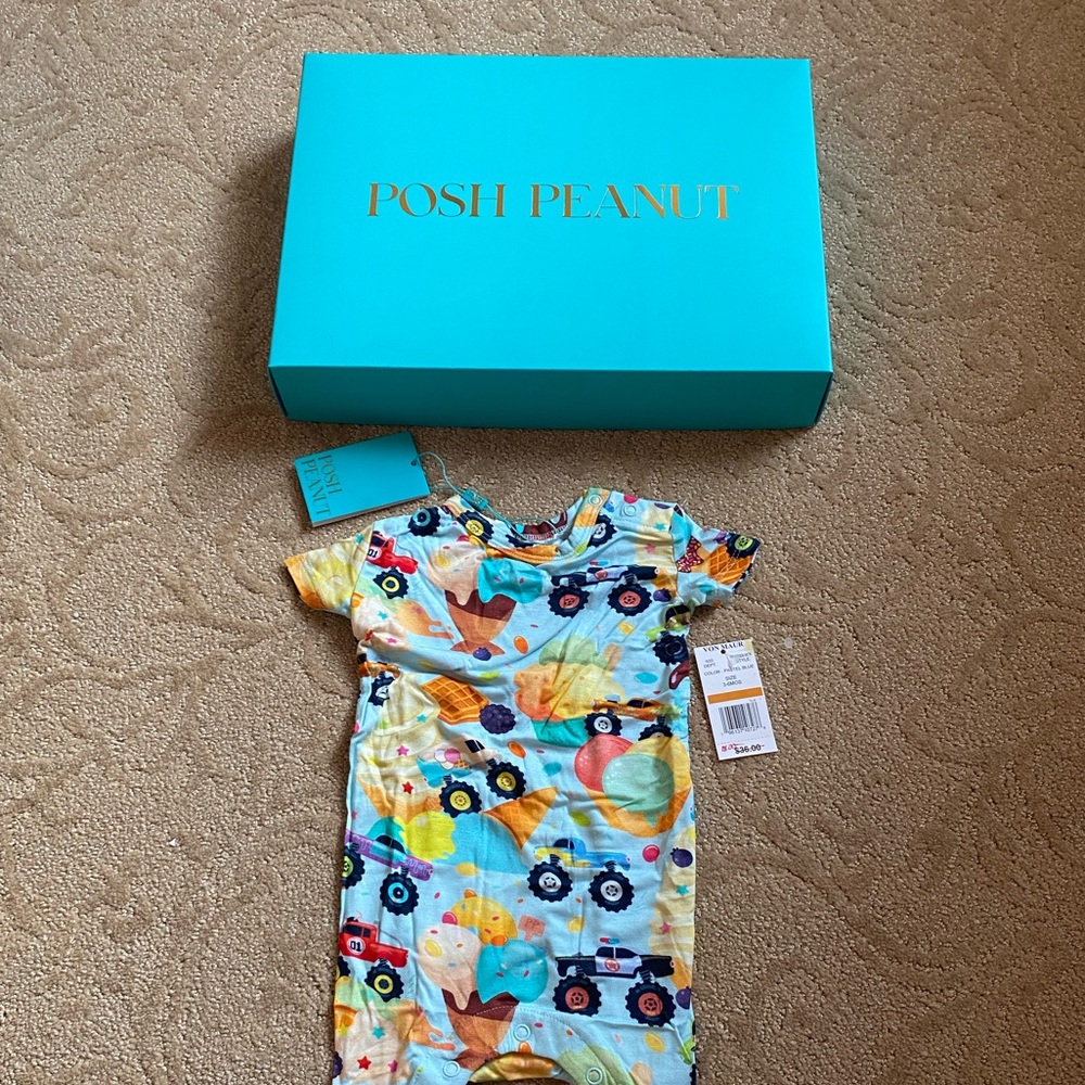 BNWT posh peanut onesie
